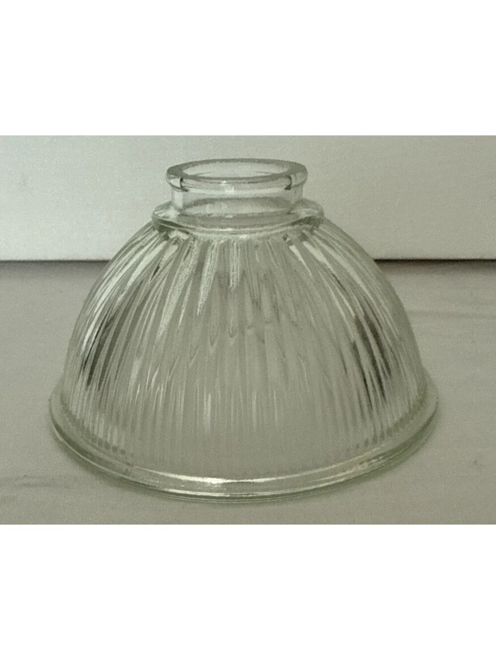 Vintage Holophane Glass Dome Light Shades 3.75